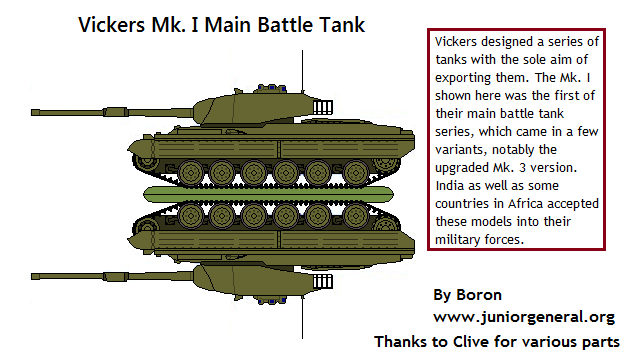 British Vickers Mk I Tank